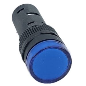 Лампа AD16DS d16mm 12В AC/DC синій TNSy