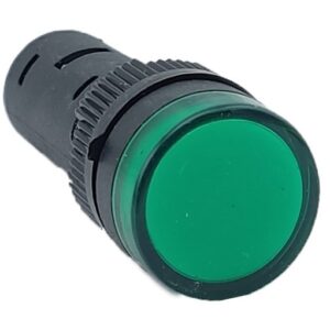 Лампа AD16DS d16mm 24В AC/DC зелений TNSy