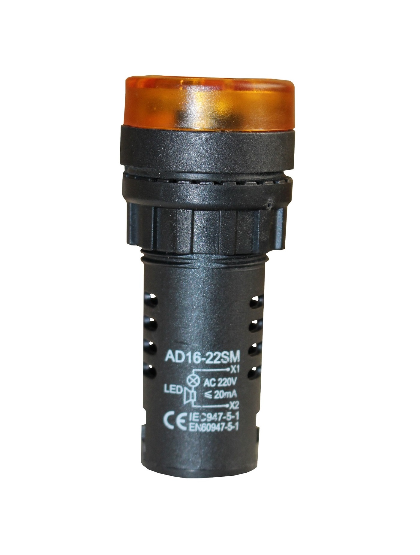 Зумер AD22SM 230В АC жовтий TNSy — изображение 2