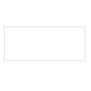 Наклейка біла 350*145мм TNSy