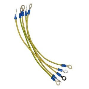 Провід заземлення ПЗ-2,5м6/200 (ПВ3-2,5мм2 Ж/З, L200мм,  М6.) TNSy