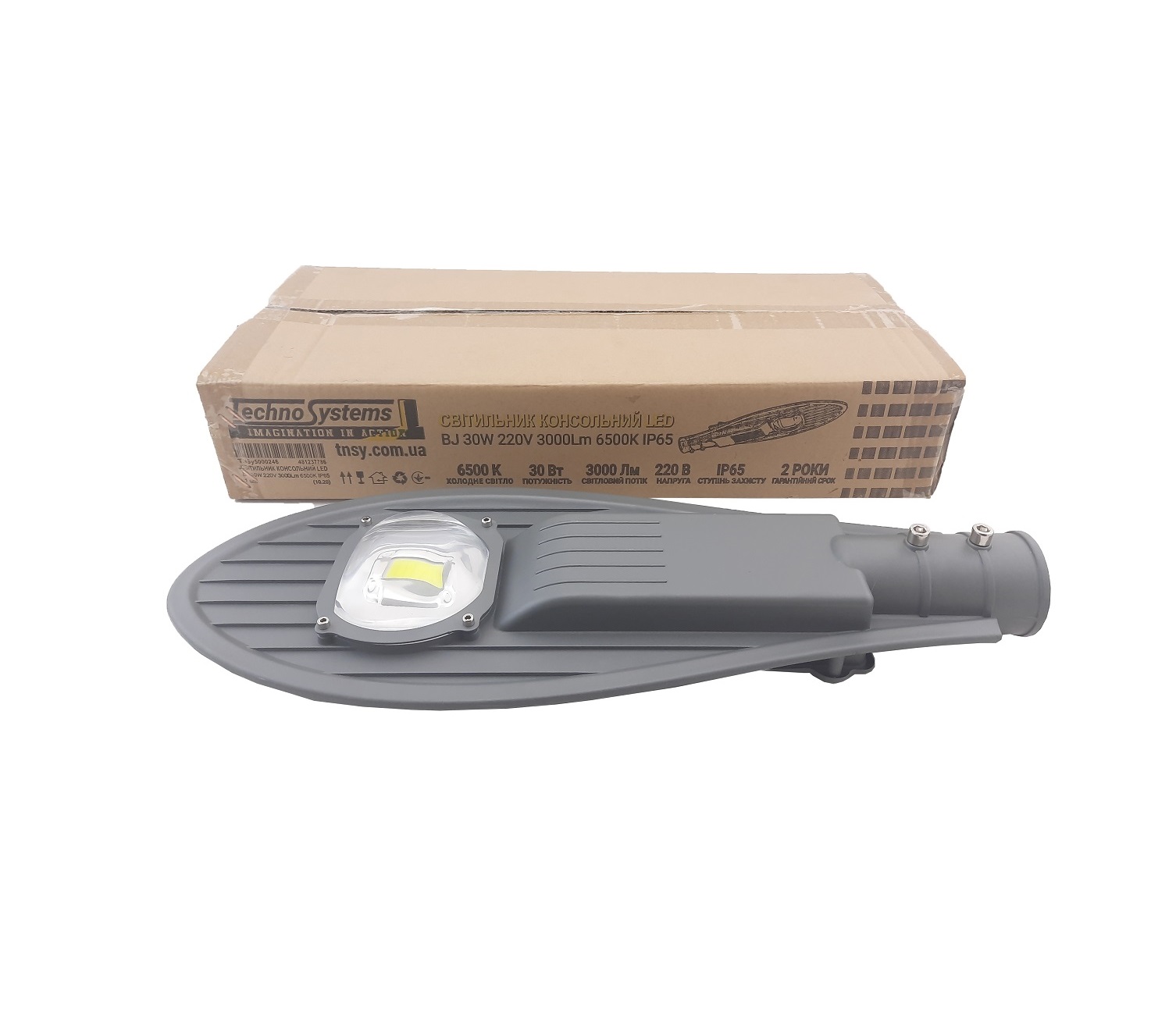 Світильник консольний LED BJ 30W 230V 3000Lm 6500K IP65 TNSy — изображение 13