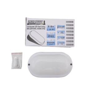 Світильник LED Oval Ceiling 8W-230V-640L-6500K-IP65 TNSy