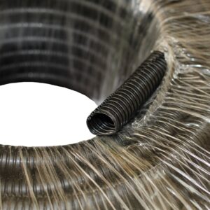 Трубка гофрована PPнг 17/21,2мм  розрізна автомобільна (100 м) TNSy