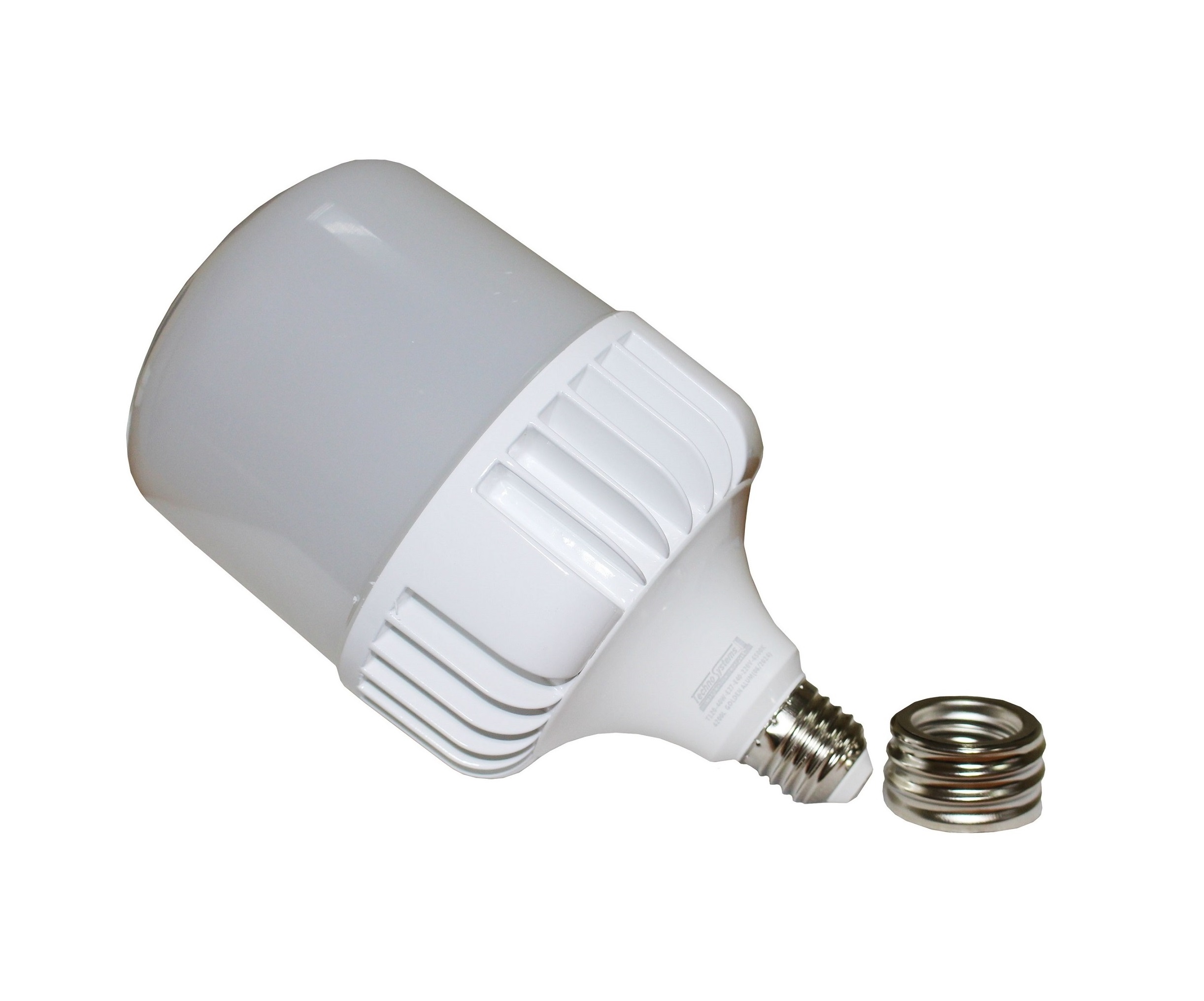 Лампа світлодіодна LED Bulb-T120-40W-E27-E40-220V-6500K-4200L GOLDEN ALUM TNSy — изображение 6