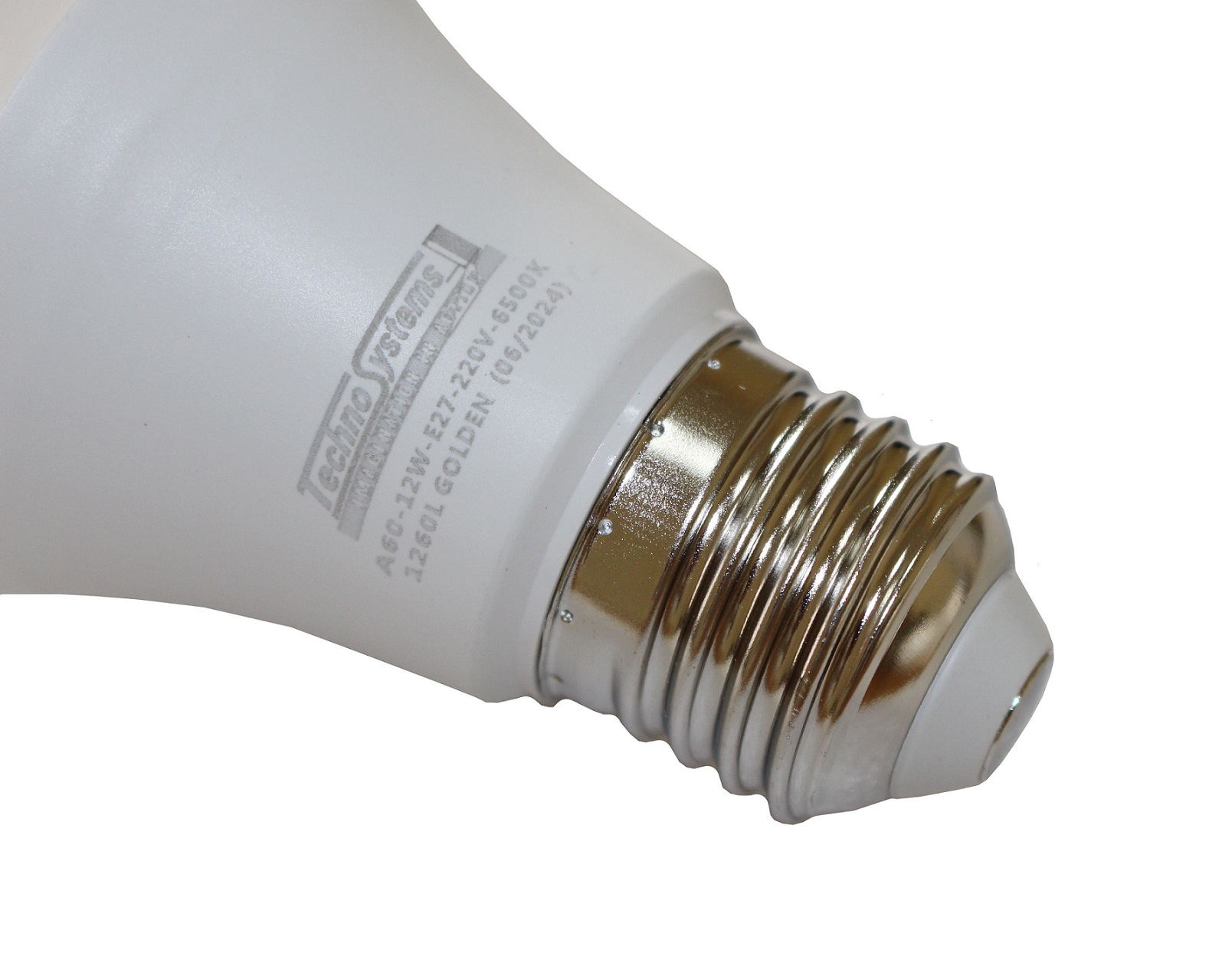 Лампа світлодіодна LED Bulb-A60-12W-E27-220V-6500K-1260 GOLDEN TNSy — изображение 8
