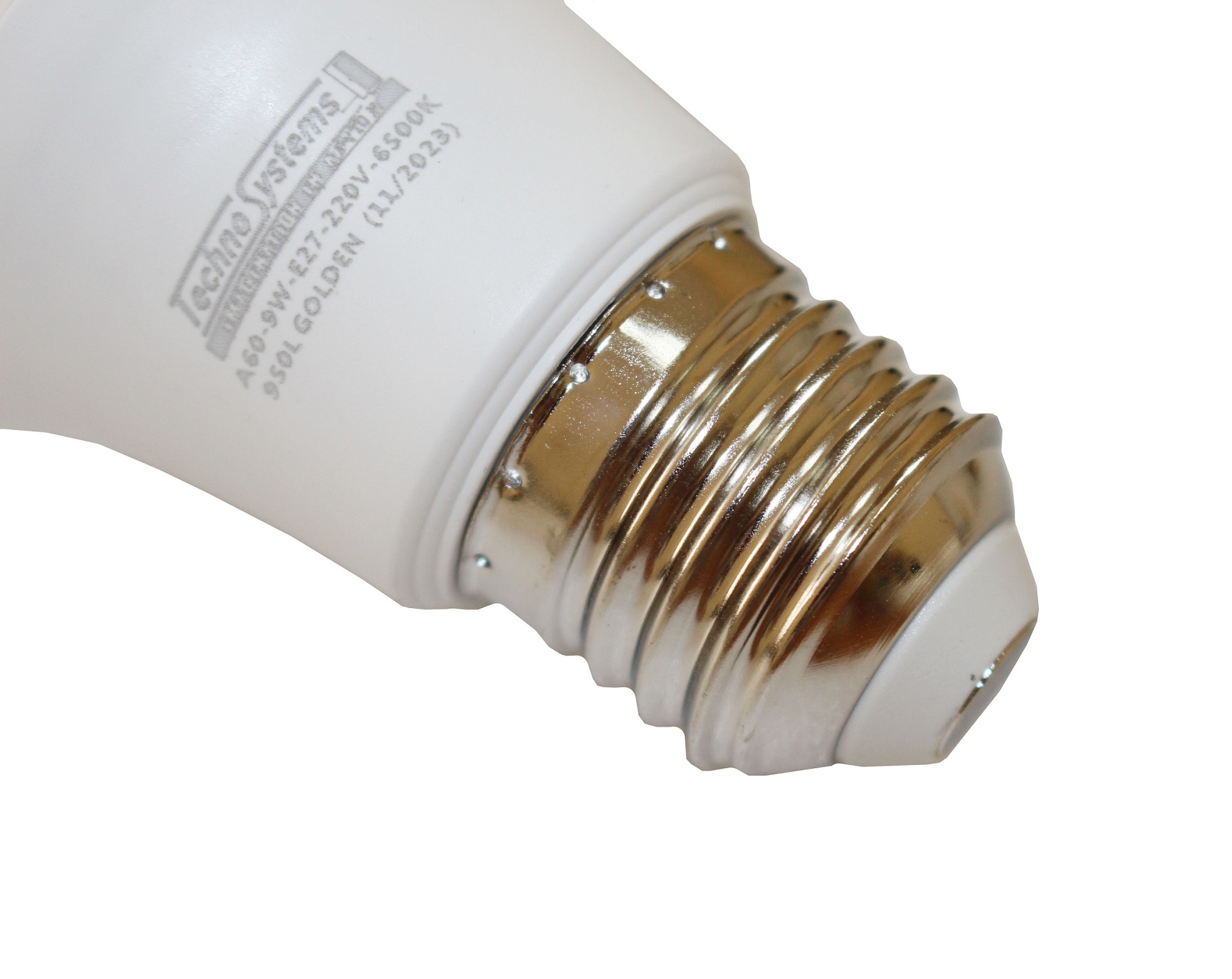 Лампа світлодіодна LED Bulb-A60-9W-E27-220V-6500K-950L GOLDEN TNSy — изображение 8