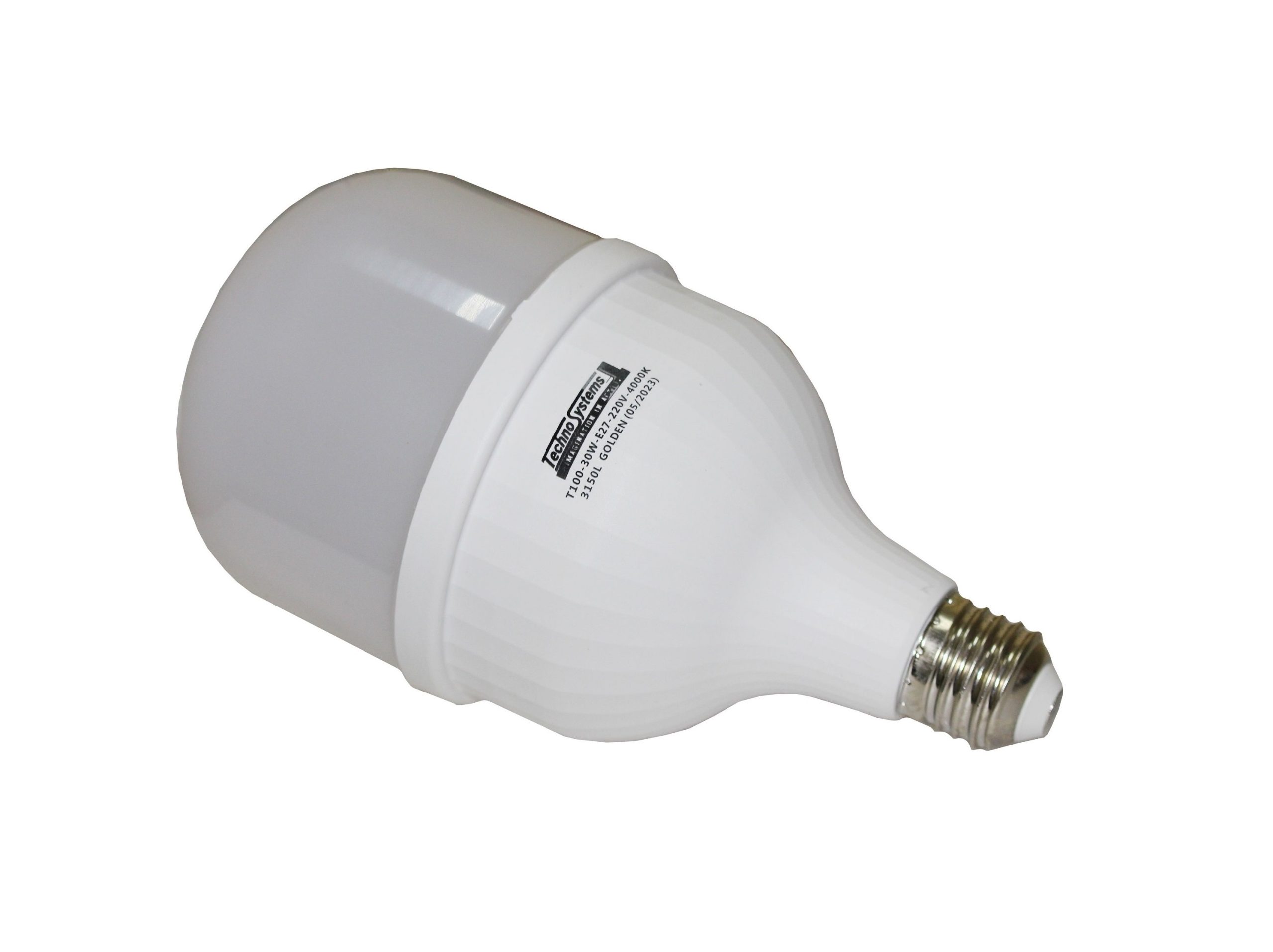 Лампа світлодіодна LED Bulb-T100-30W-E27-220V-4000K-3150L GOLDEN TNSy — изображение 8