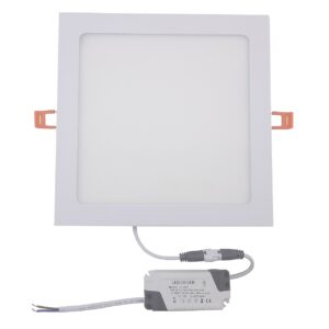 Світильник врізний LED Square Downlight 18W-230V-1300L-4000K Alum TNSy