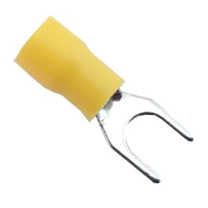 Наконечник вилка з ізоляцією SV5,5-6 (4-6/6) жовтий TNSy