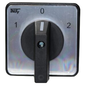 Перемикач кулачковий ПКП125-33/В 125А "1-0-2" 3Р/400B 60° 88х88