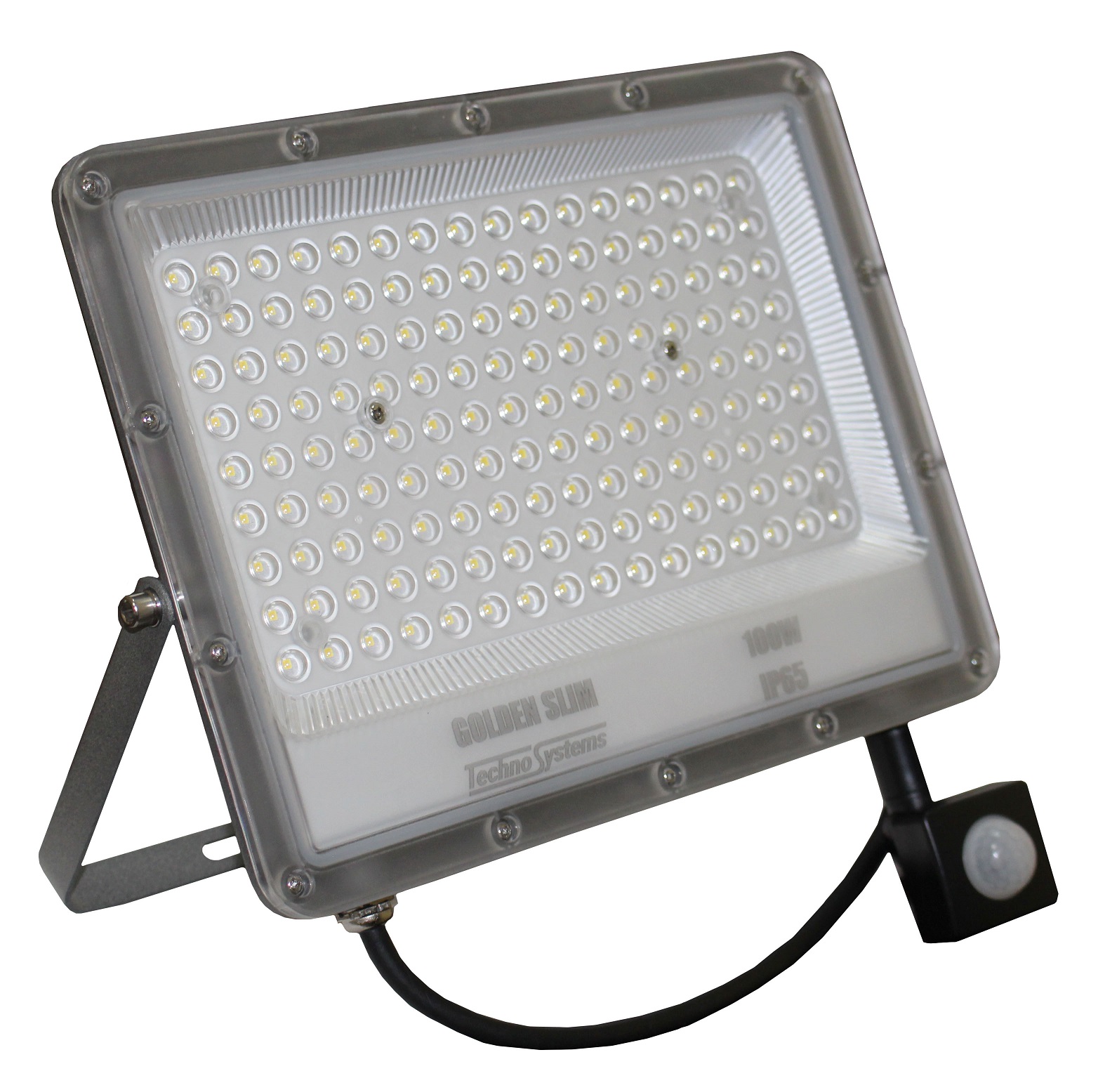 Прожектор LED 100W GOLDEN Slim 220V 11000Lm 6500K IP65 + ДР TNSy