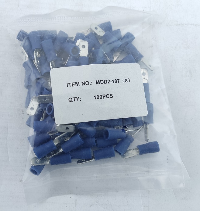 Роз'єм "папа" MDD2-187(8) (1,5-2,5/4,8-0,8) синій TNSy — изображение 6