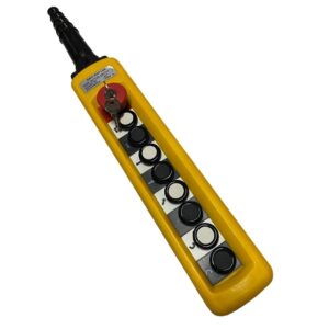 Пульт керування XAL-B3-8713К 8 кнопки+СТОП IP65 з ключем 8NO+1NC TNSy