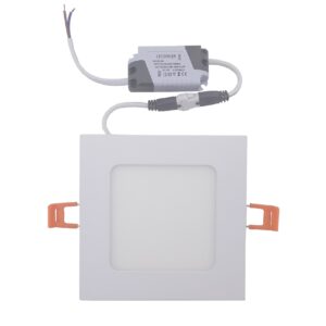 Світильник врізний LED Square Downlight 6W-230V-420L-4000K Alum TNSy